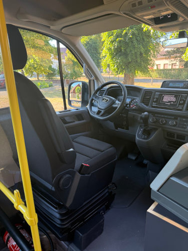 Innenraum des Bürgerbusses – Sitzplätze und Ausstattung