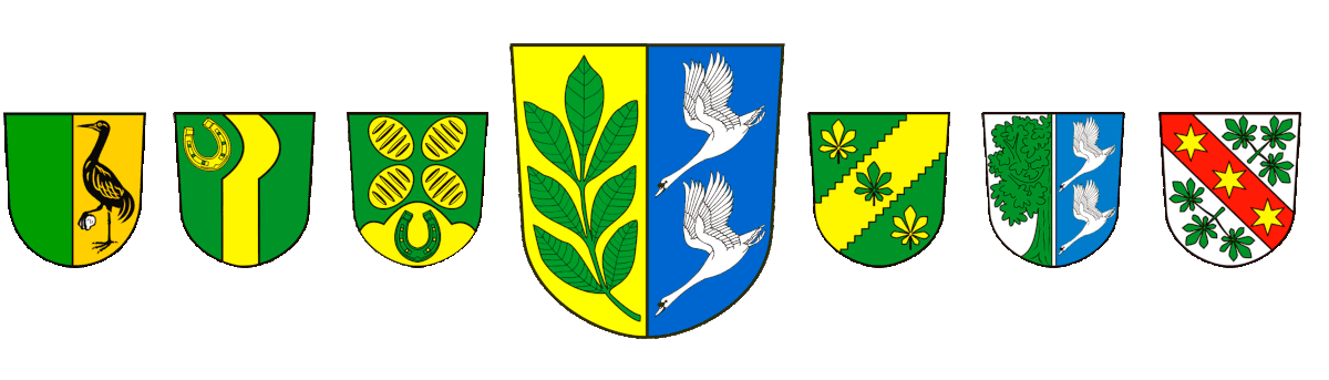 Ortswappen Schönwalde-Glien - Gemeindeteile